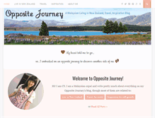 Tablet Screenshot of oppositejourney.com